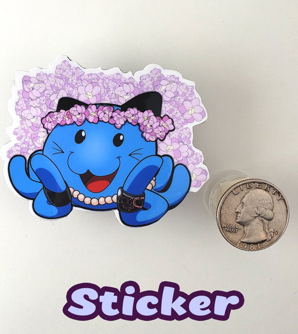 Flower Bloop Bloo Sticker