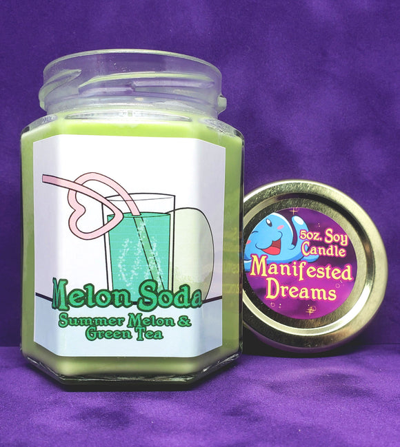 Melon Soda - 5oz. Soy Candle