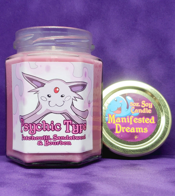 Psychic Type - 5oz. Soy Candle